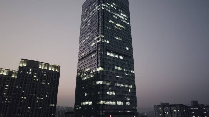Z0010重庆夜景 英利国际 商务大厦