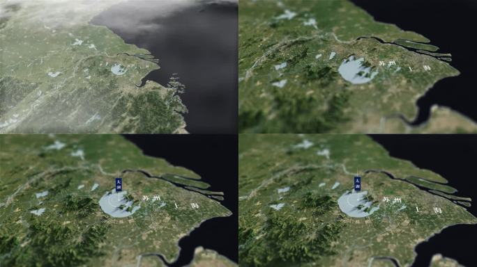 太湖地形图