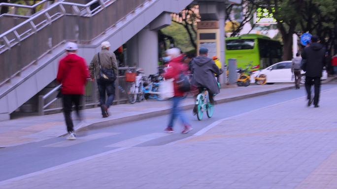 4k  繁忙的城市