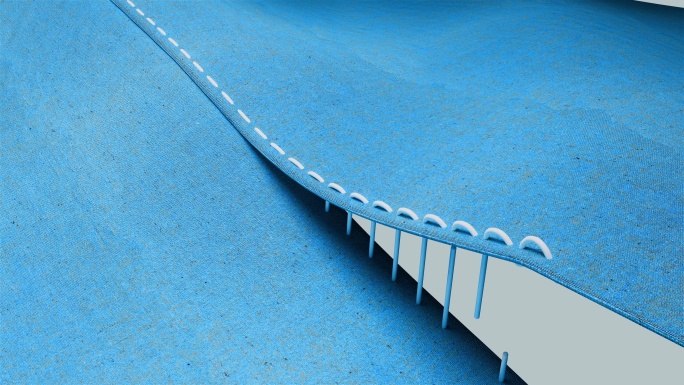 复杂布料动画编织HOUDINI工程