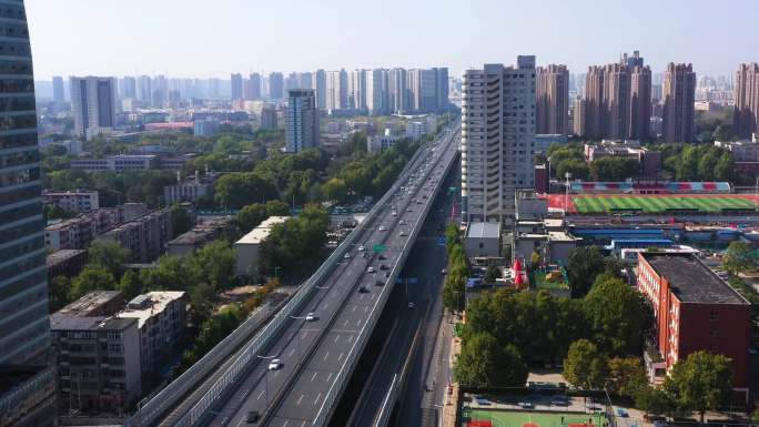 郑州农业路高架4K