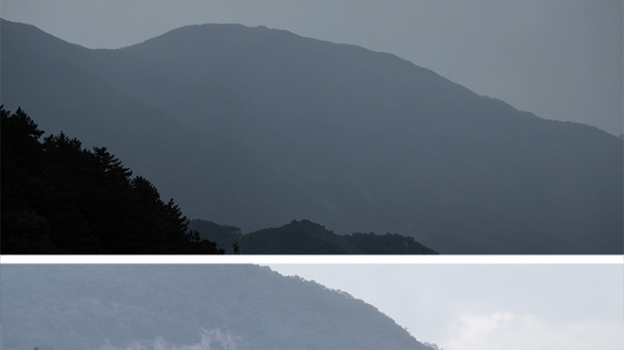 4k 大别山雨景 风雨欲来