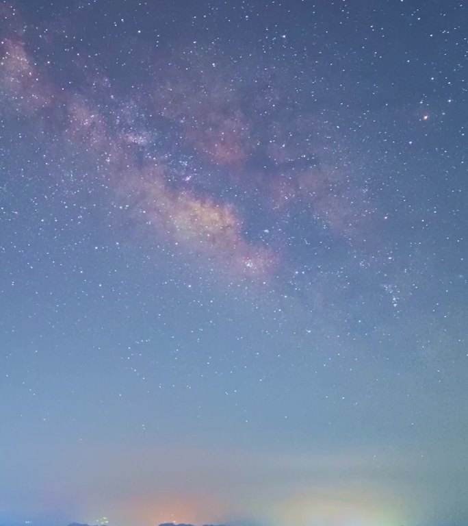 遵义习水飞鸽林场星空银河延时摄影