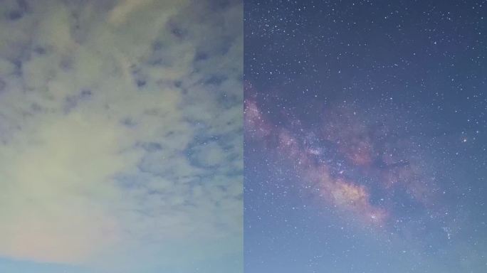 遵义习水飞鸽林场星空银河延时摄影