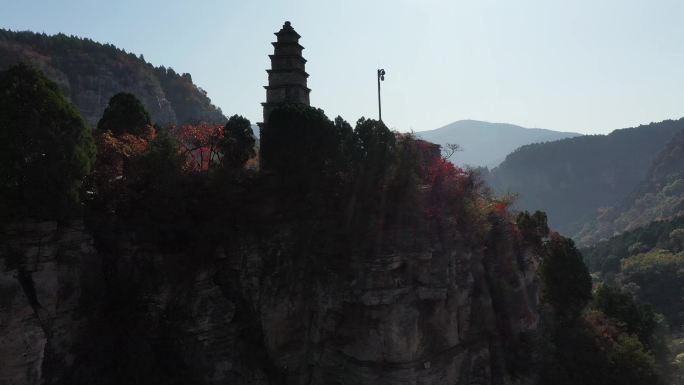 济南锦屏春晓报恩塔