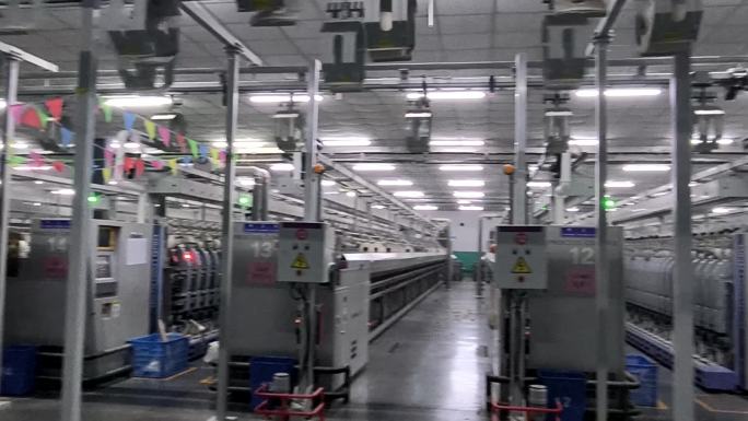 纺织大型厂区机械化工作
