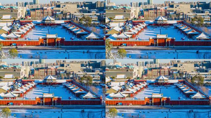 【高清6K】悟2x7dng沈阳故宫雪景