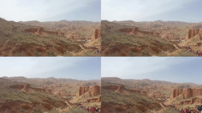 新疆 戈壁 红石山 阿克苏温宿大峡谷
