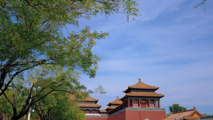 北京故宫空景