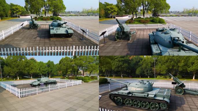 军事装备科普展览 62式坦克