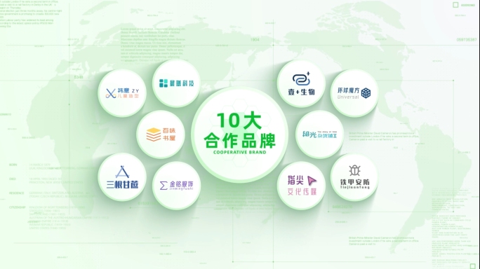 （十个）绿色合作企业10logo展示
