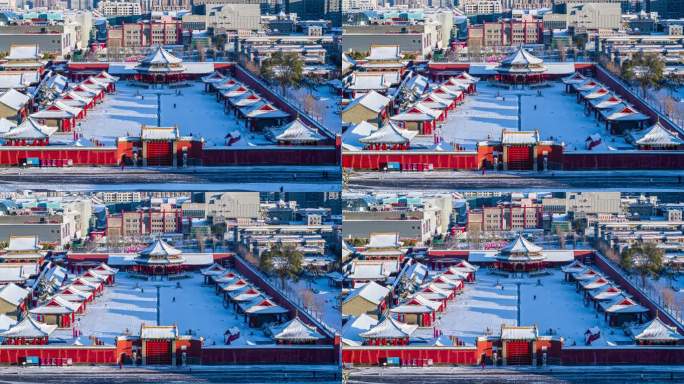 【高清6K】悟2x7dng沈阳故宫雪景