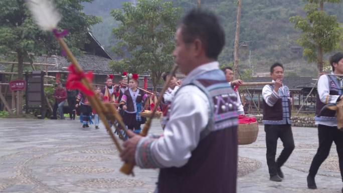 邮轮 流水席 苗族歌舞 民族歌舞