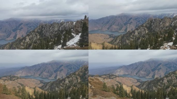 天山 天池 马牙山