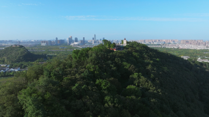 【4k合集】航拍南通军山景区