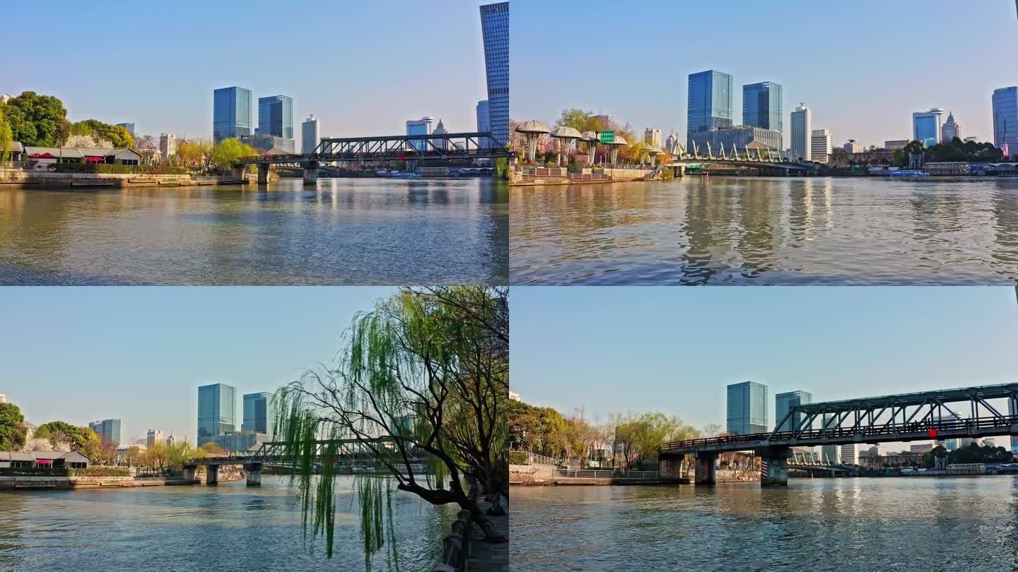 杭州京杭大运河 杭州中心