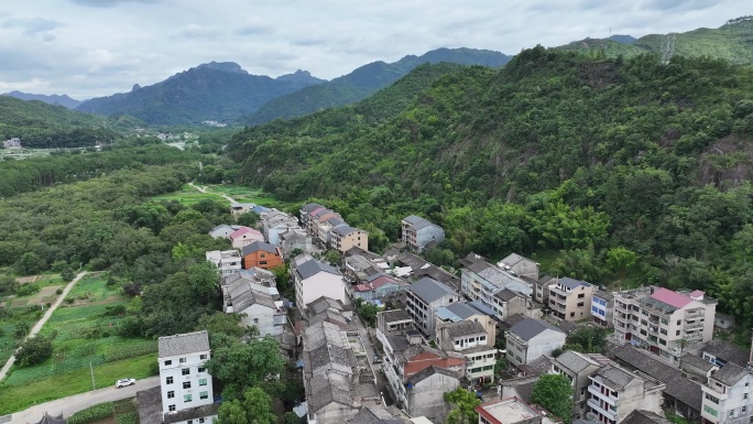 浙江温州永嘉县大若岩镇航拍