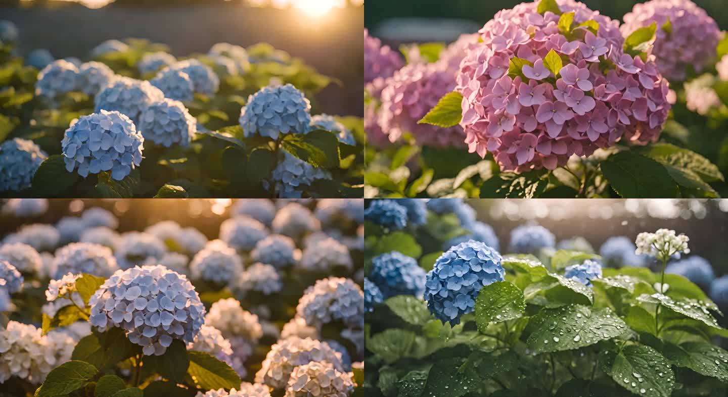 (原创)手捧花 绣球 绣球花 花 花朵