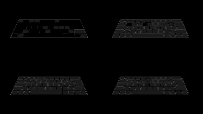 HUD元素- HUD虚拟键盘的动画
