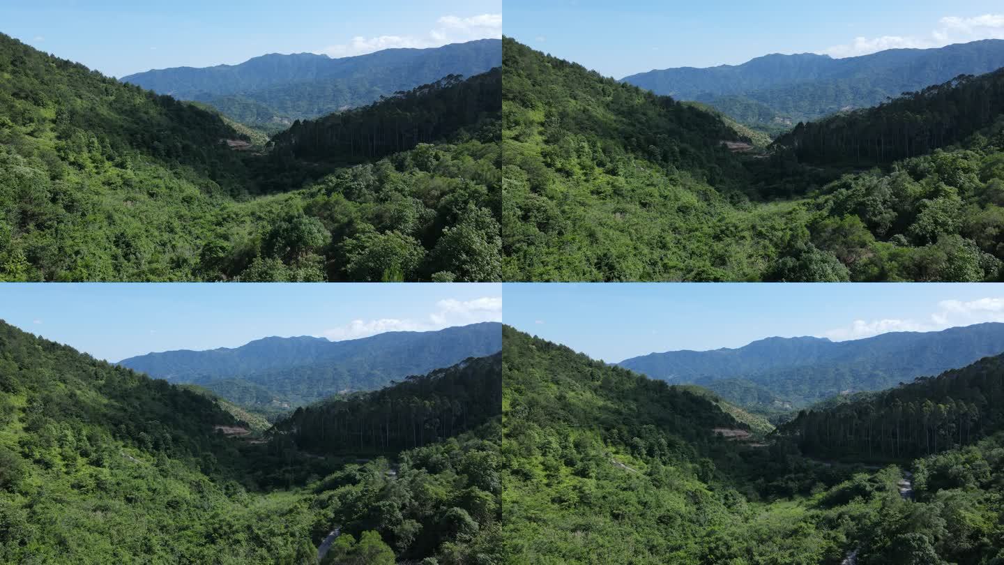 航拍大山