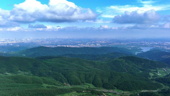 湾里 航拍 延时 大山 云层变化 景点