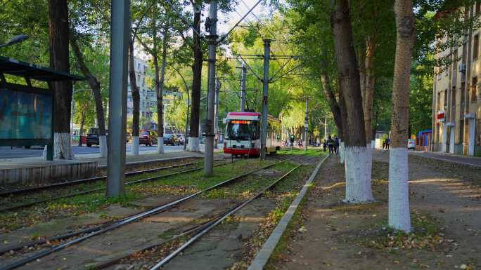 吉林长春54路有轨电车