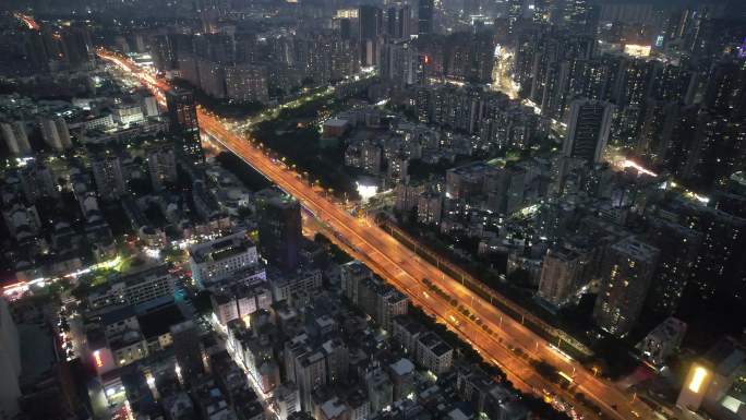 深圳布龙路夜景