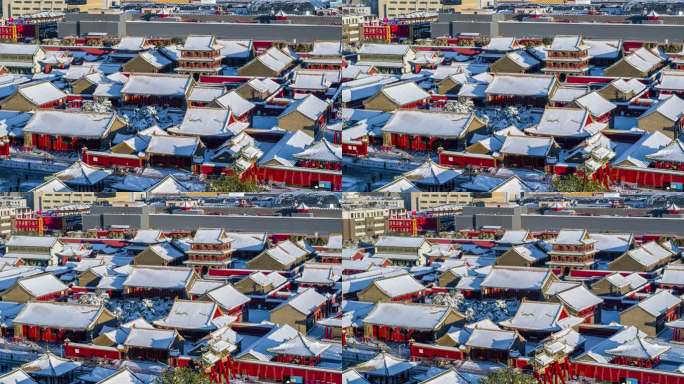 【高清6K】悟2x7dng沈阳故宫雪景