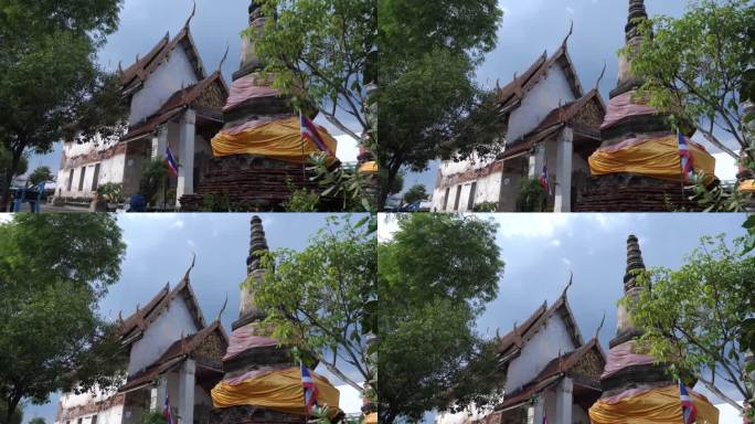 泰国美丽的古庙