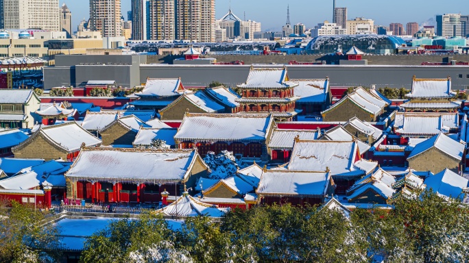 【高清6K】悟2x7dng沈阳故宫雪景