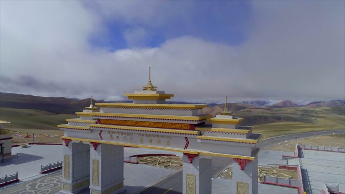 西藏日喀则聂拉木门匾