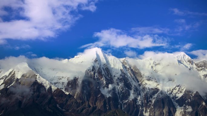 珠穆朗玛峰 雪山