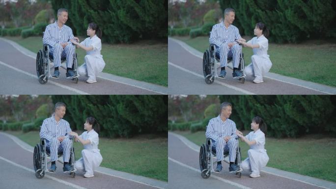 轮椅 病人 健康 老年