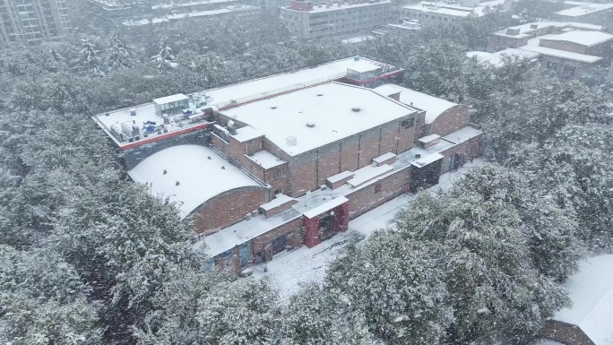 西影厂雪景