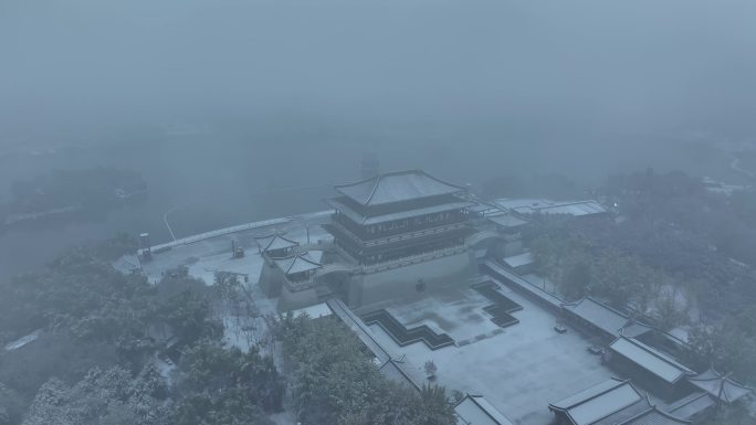 大唐芙蓉园 雪