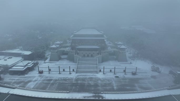 大唐芙蓉园 雪