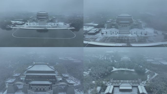 大唐芙蓉园 雪