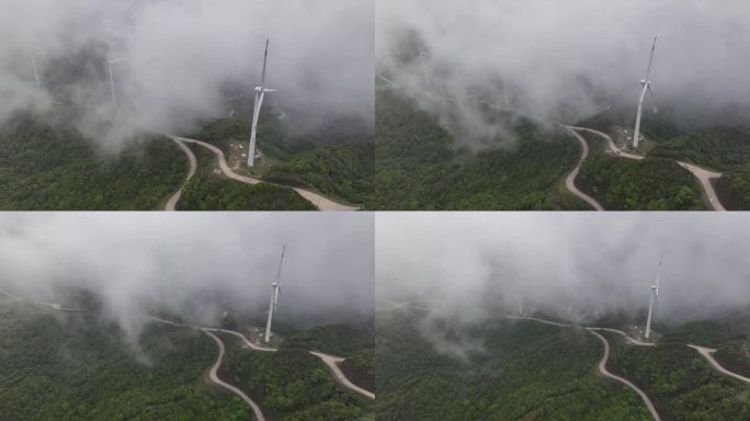 风车山延时视频