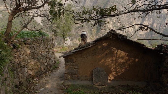 6K太行山山村土屋光影