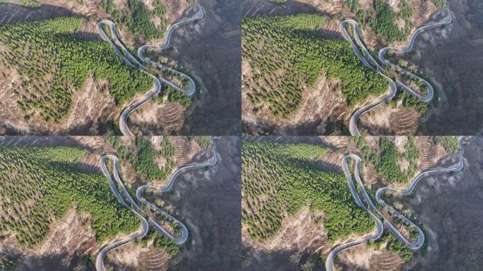 【4K】山东淄博博山镇门峪盘山公路