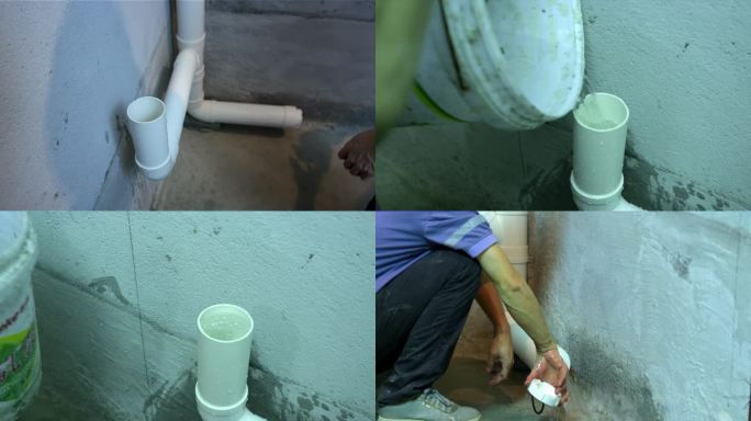 房屋装修卫生间通水试验