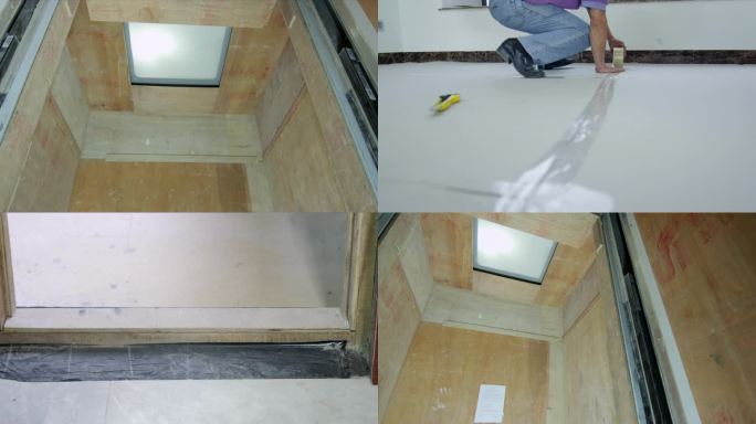 房屋装修精装房地板电梯成品保护4K25P