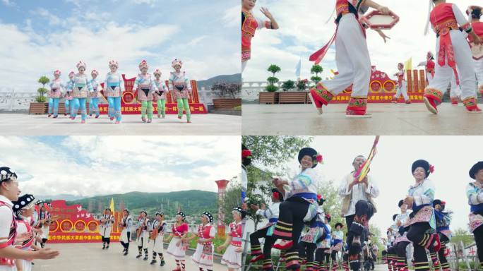 云南少数民族歌舞  名族团结