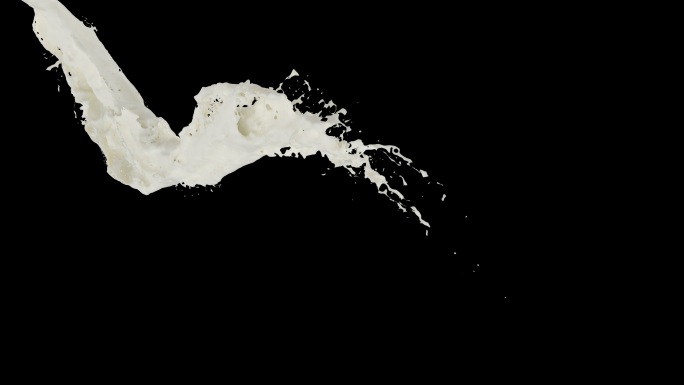 路径牛奶 超精细3D牛奶 牛奶 牛奶飞溅