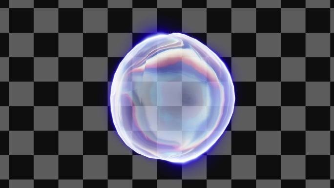 气泡 水珠 金属泡泡 01
