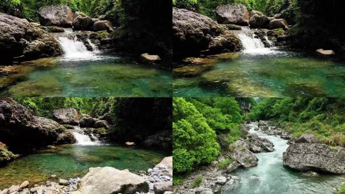 小溪 山野 户外 河流 青山绿水