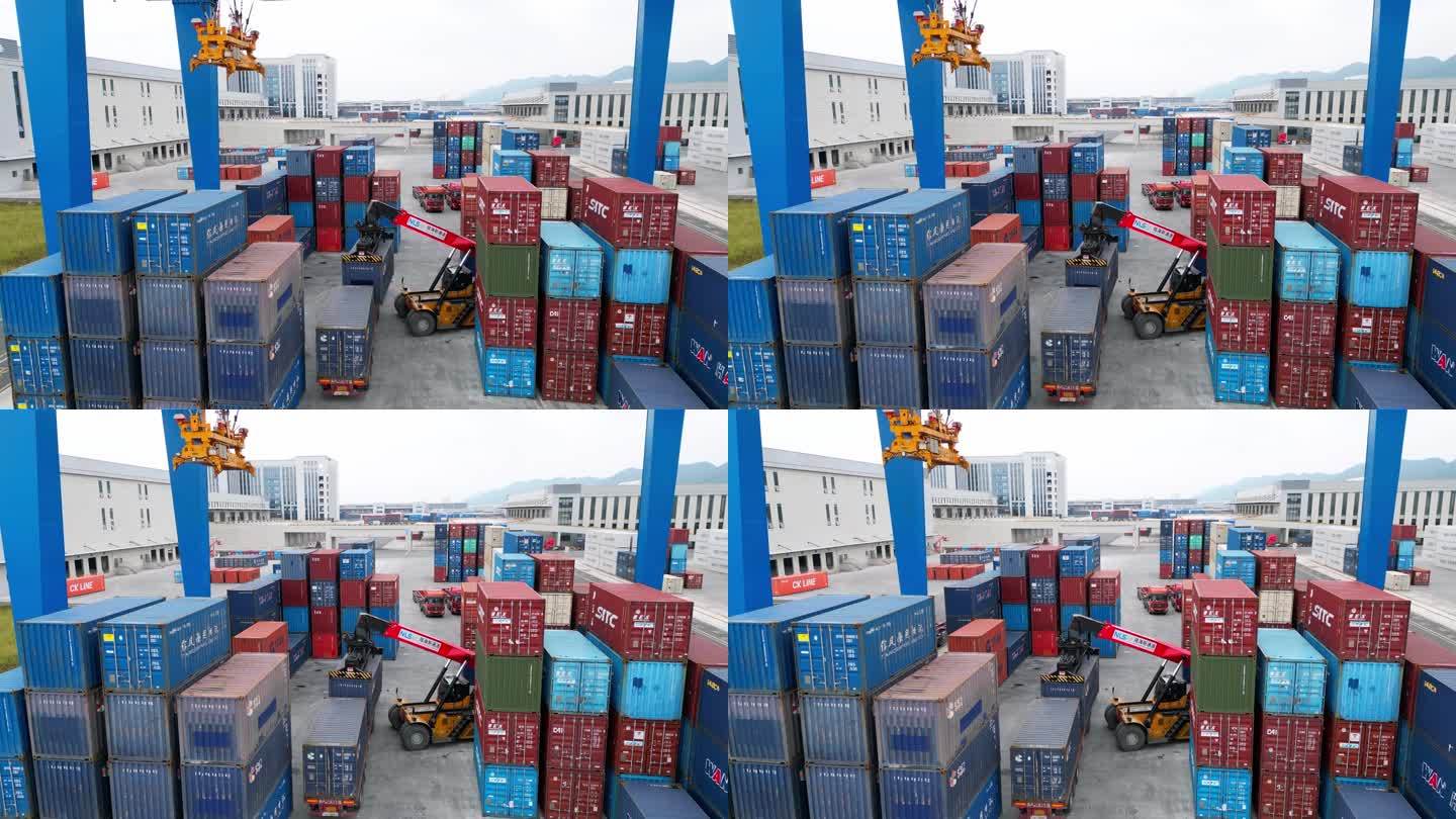 重庆土主物流园集装箱贸易