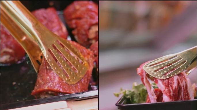 竖版烤肉 烤肉合集 韩式烤肉 自助烤肉
