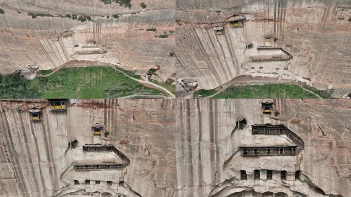 马蹄寺石窟是中国的佛教重要石窟之一