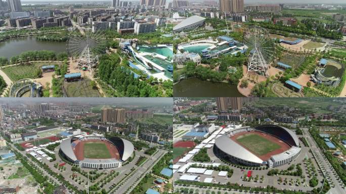 荆州沙市玉桥公园奥林匹克体育中心运动场